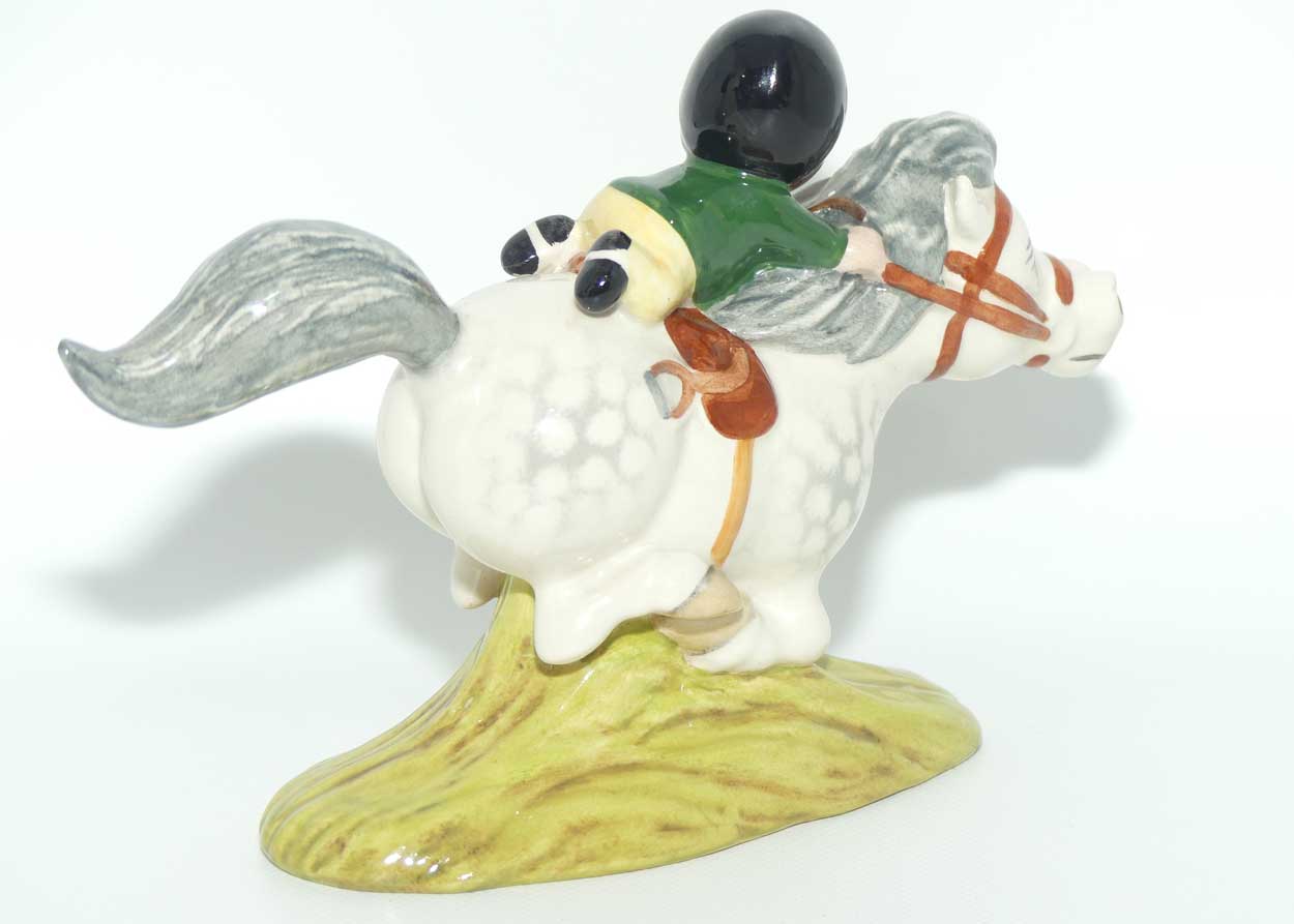 #2789A Beswick Thelwell Pony Express | Grey | #1