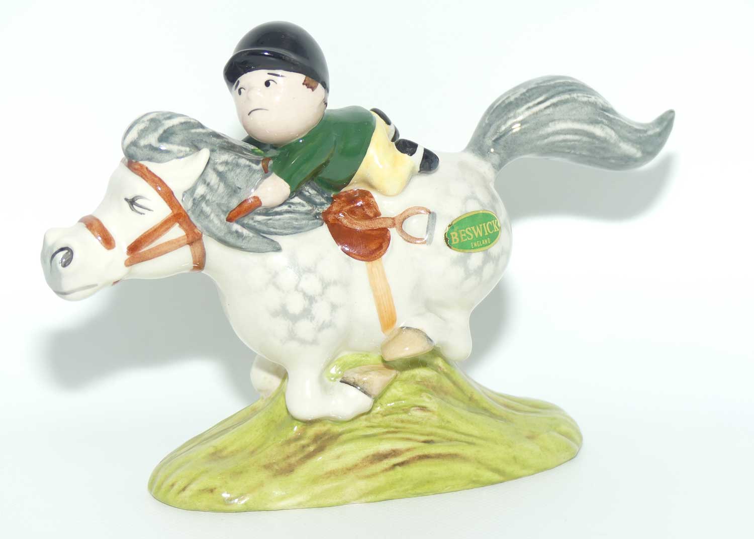 #2789A Beswick Thelwell Pony Express | Grey | #2
