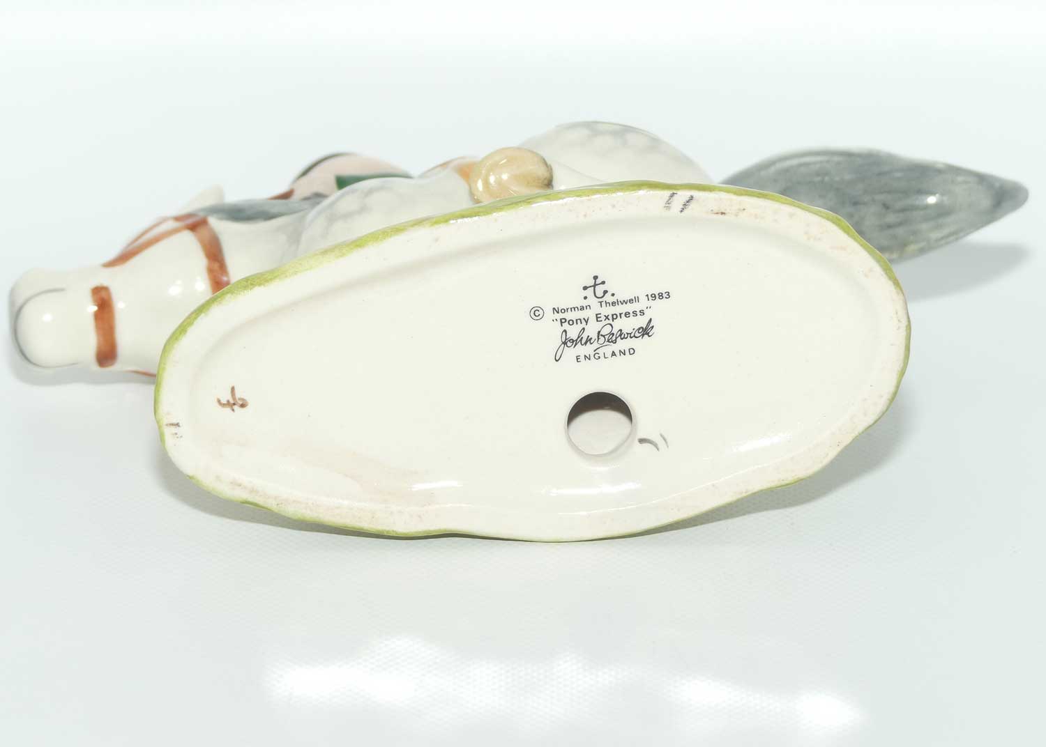 #2789A Beswick Thelwell Pony Express | Grey | #2