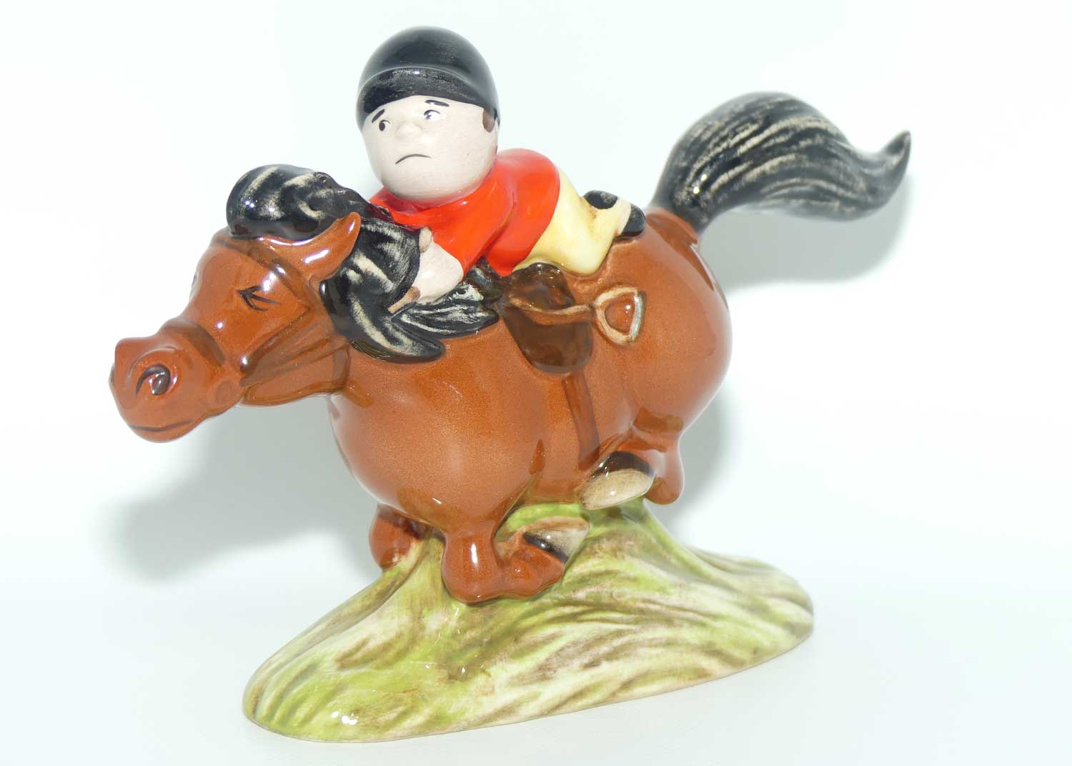 #2789B Beswick Thelwell Pony Express | Brown