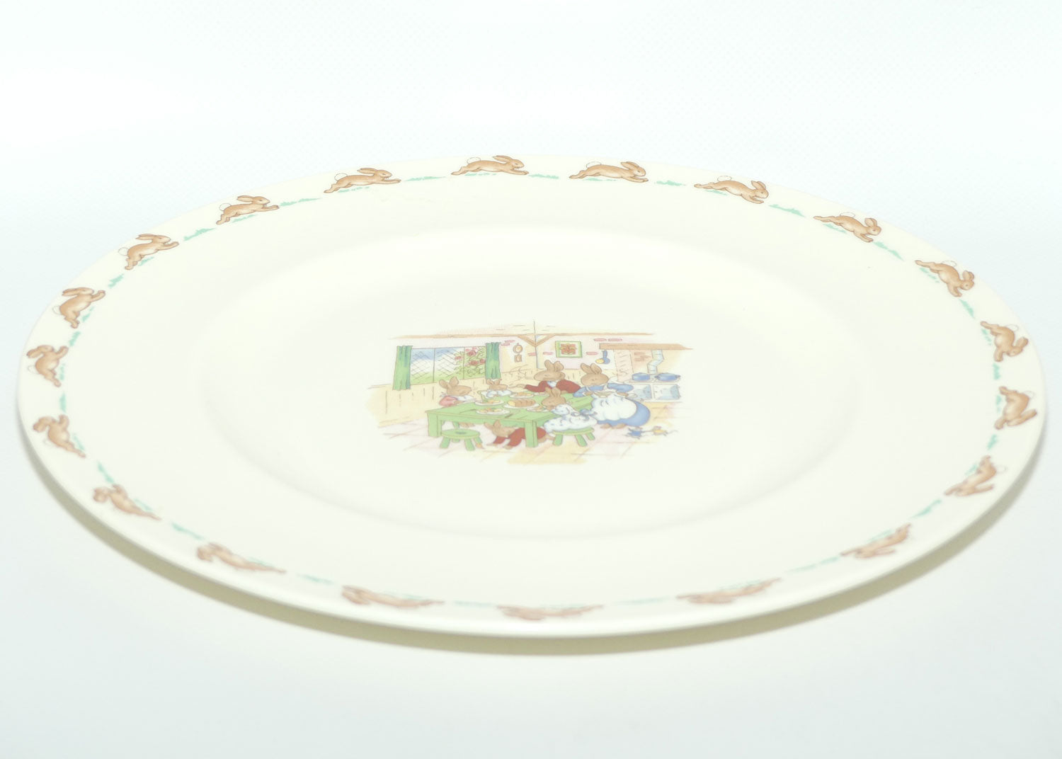 Royal Doulton Bunnykins Tableware Preparing Dinner plate | 27cm