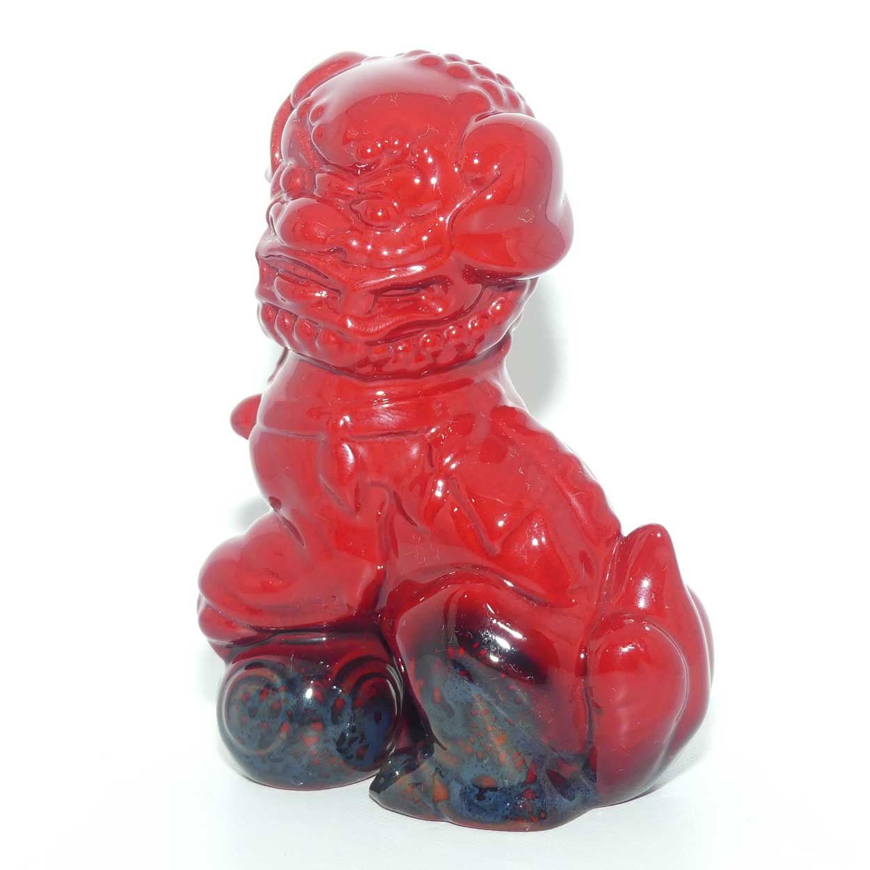 #2957 Royal Doulton Flambe Dog of Fo | Flambe Glaze 