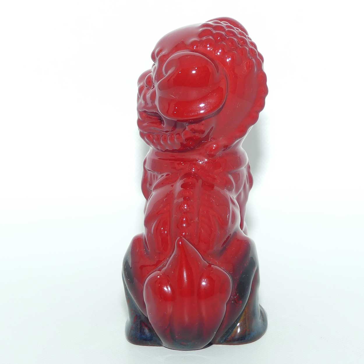 #2957 Royal Doulton Flambe Dog of Fo | Flambe Glaze 