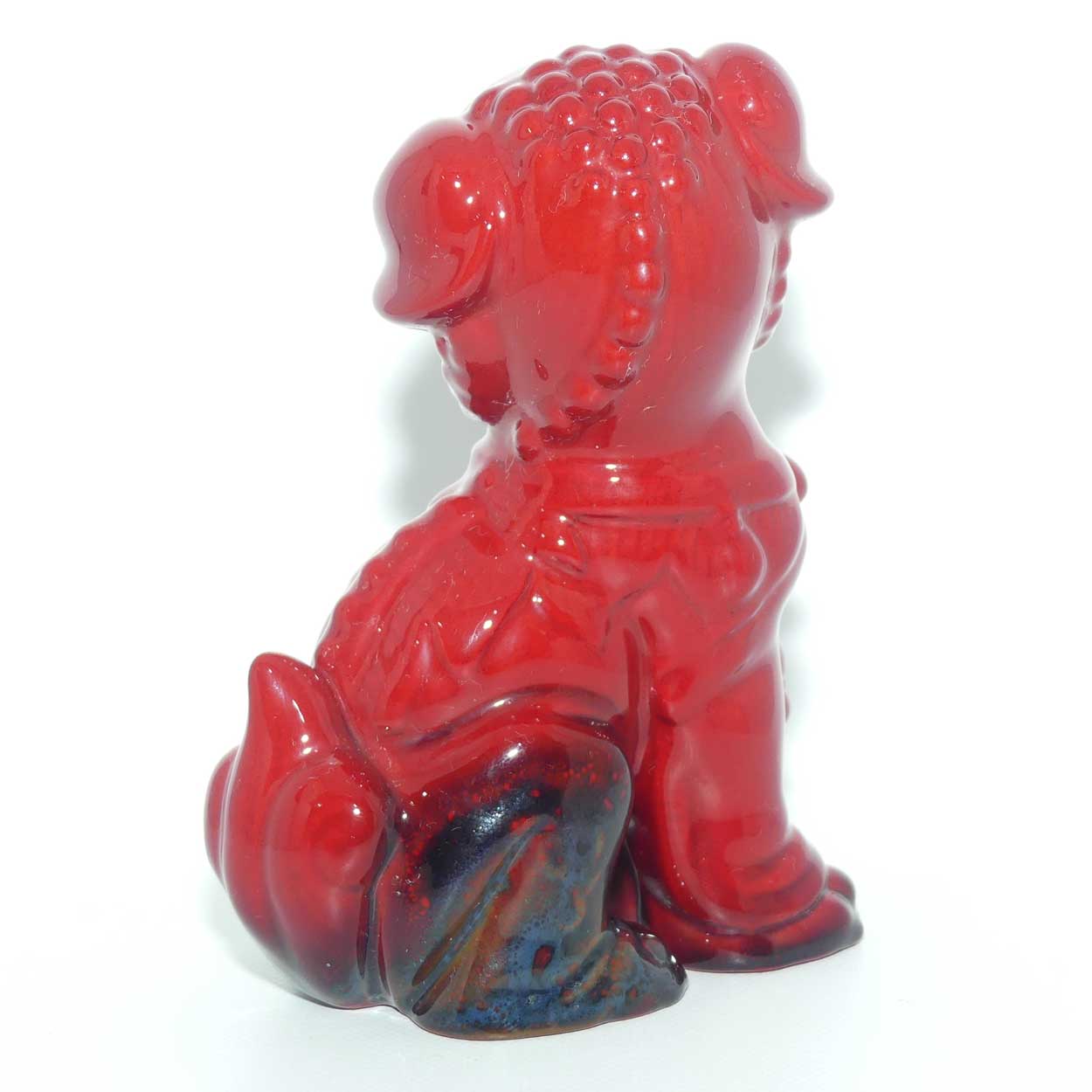 #2957 Royal Doulton Flambe Dog of Fo | Flambe Glaze 