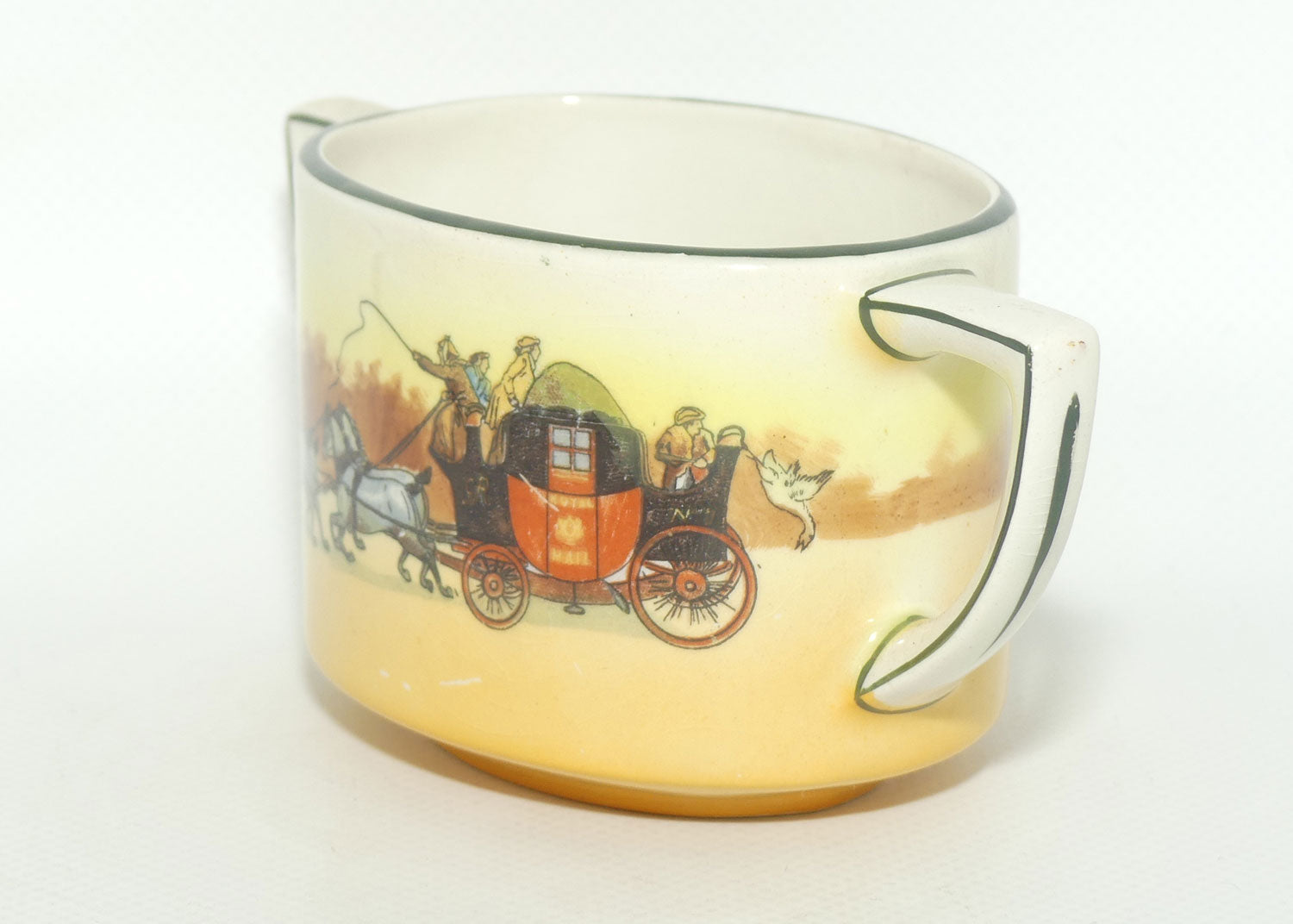 Royal Doulton Coaching Days 2 handle open sugar bowl D2716