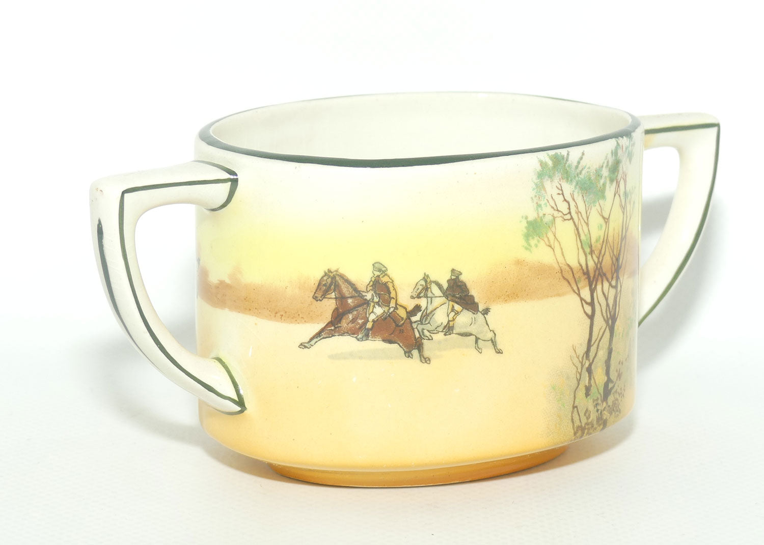 Royal Doulton Coaching Days 2 handle open sugar bowl D2716