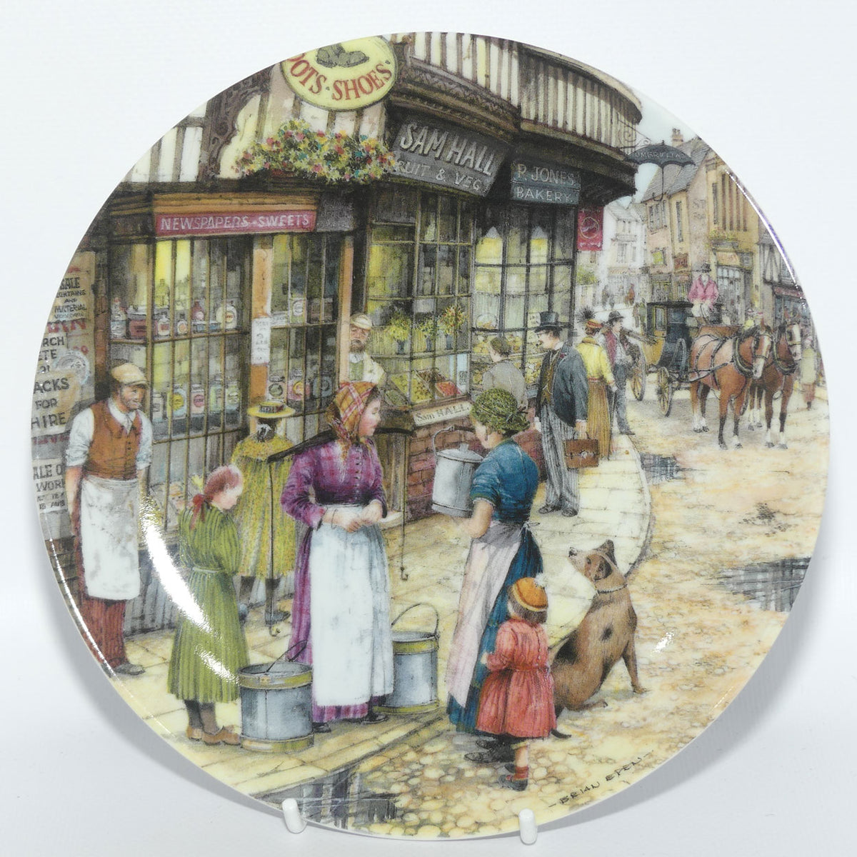 Bradex 26 D8 10.2 | Cries of London #2 plate | The Milkmaid