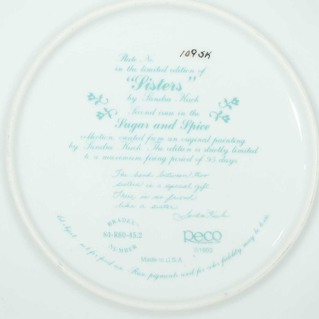 Bradex 84 R60 45.2 plate | Sugar and Spice by Sandra Kuck | Sisters