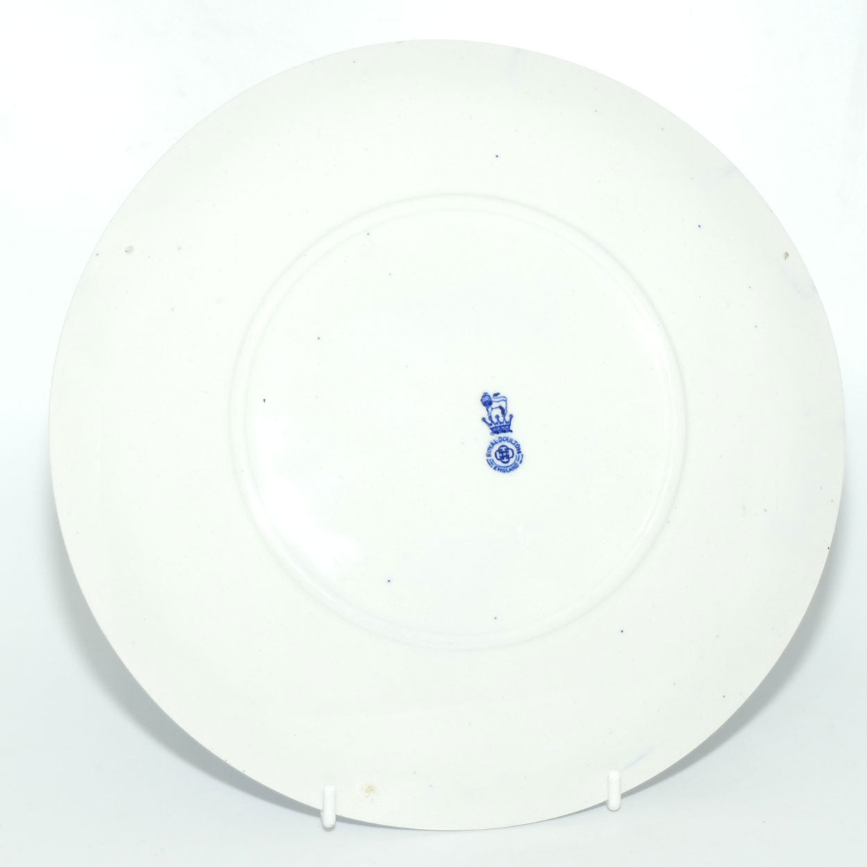 Royal Doulton Tudor Characters Flow Blue plate #2 | Tudor Man