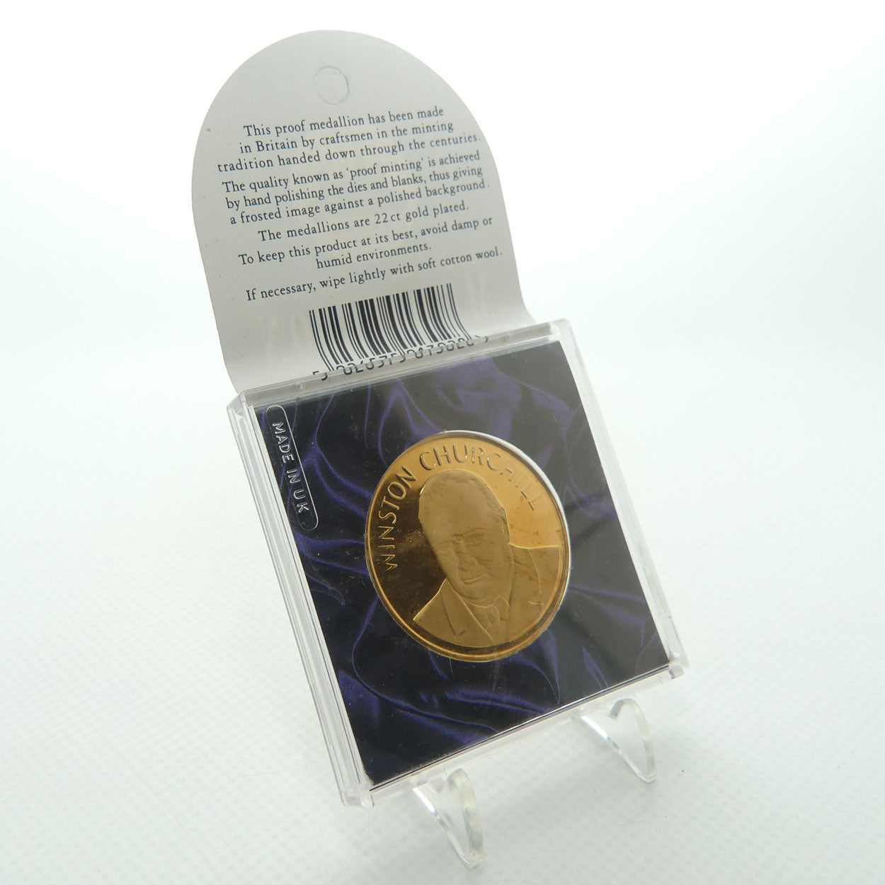 2 World War Two theme medallions | Duxford Airfield and Cabinet War Rooms | Churchill