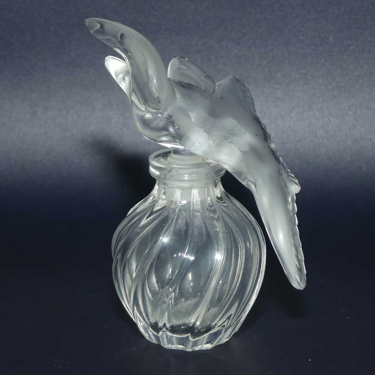 Lalique France L'Air du Temps perfume bottle | with fault