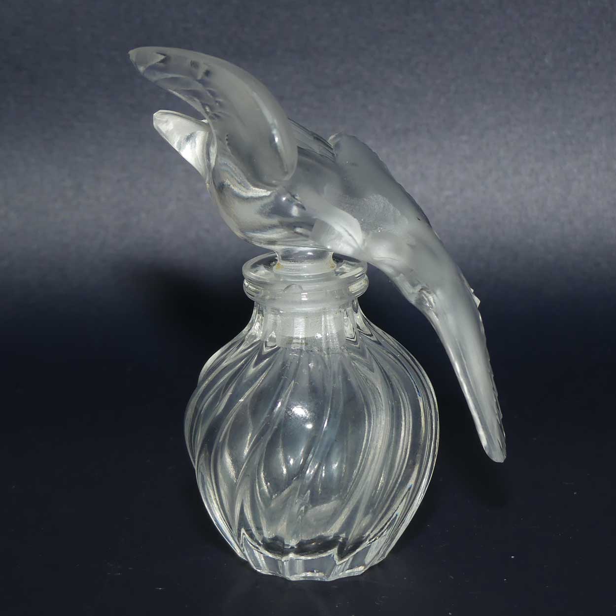 Lalique France L'Air du Temps perfume bottle | with fault