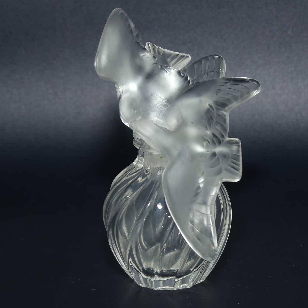 Lalique France L'Air du Temps perfume bottle | with fault
