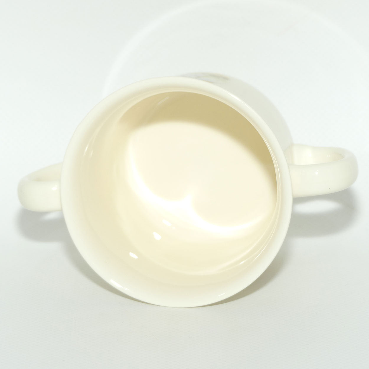 Royal Doulton Bunnykins Letter Box | Carrying Letter 2 handled Hug a Mug | no box