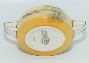 Royal Doulton Coaching Days 2 handle open sugar bowl D2716