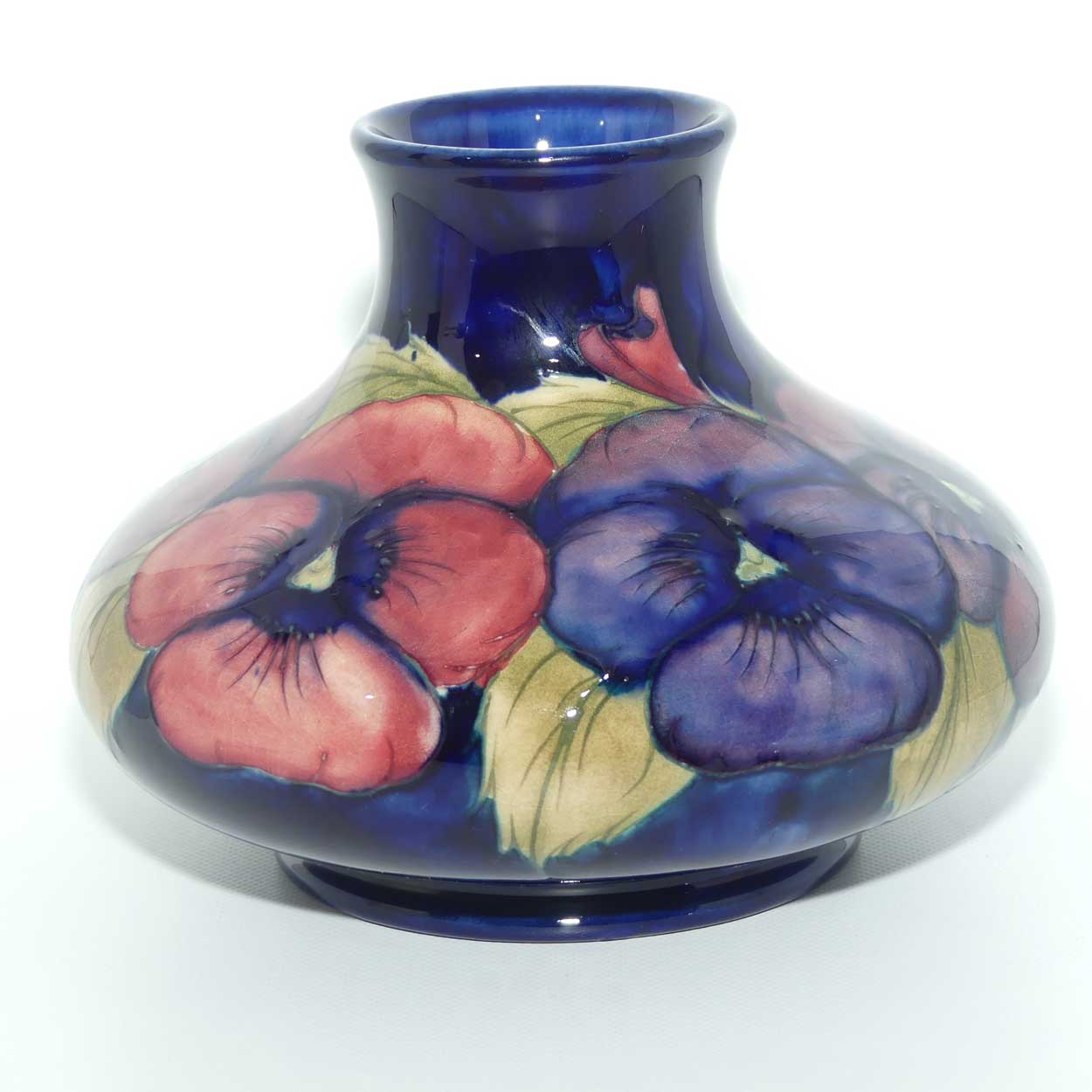 William Moorcroft Pansy Shape 32/6 vase