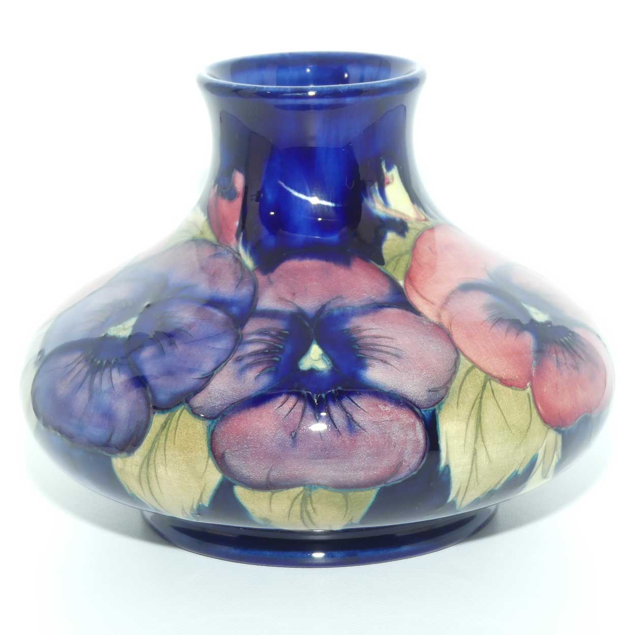 William Moorcroft Pansy Shape 32/6 vase