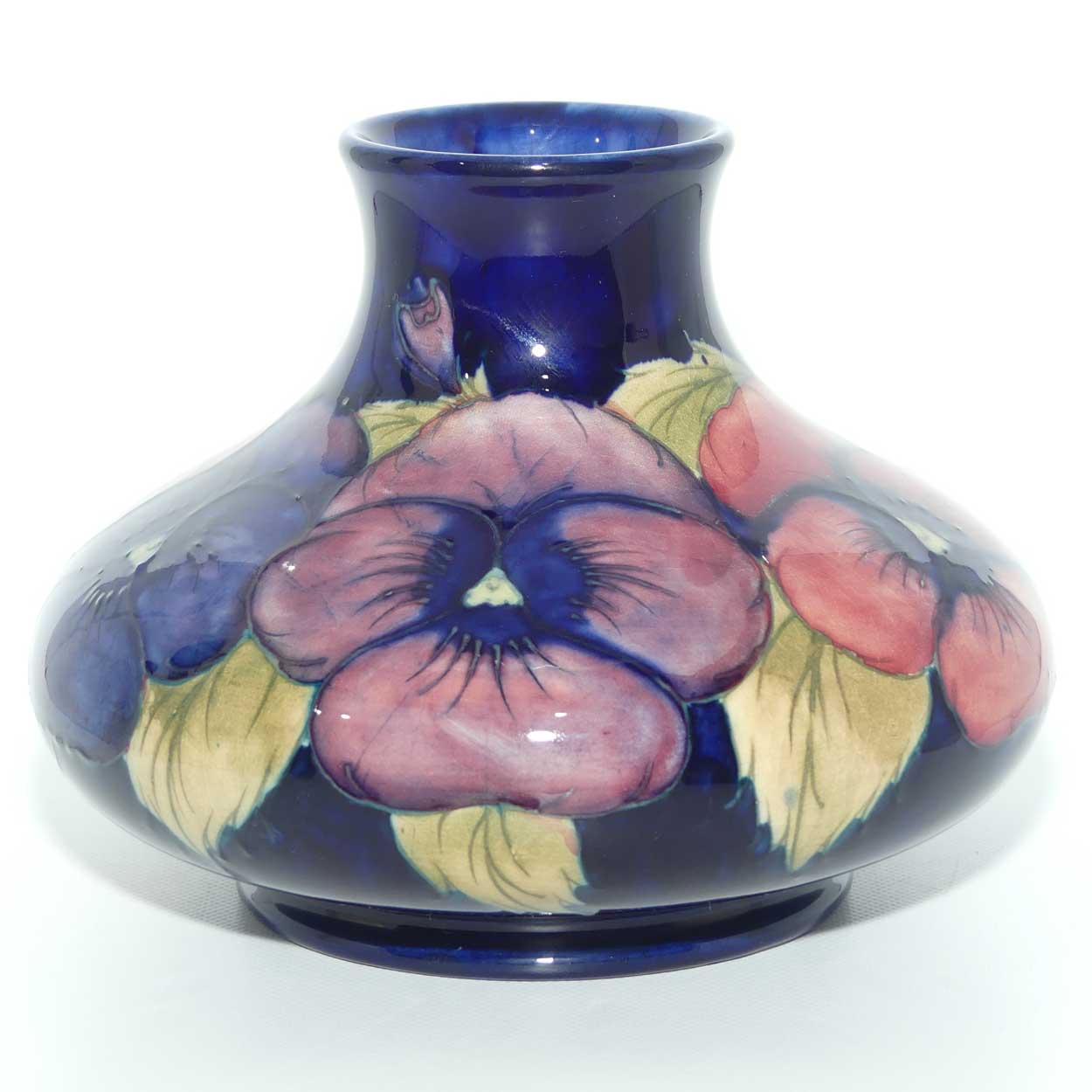 William Moorcroft Pansy Shape 32/6 vase