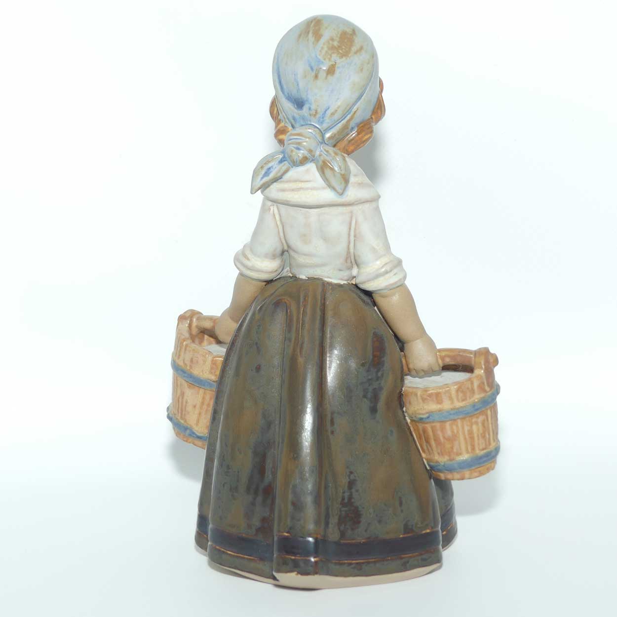 Lladro figure Girl with Two Pails | Gres | #3512