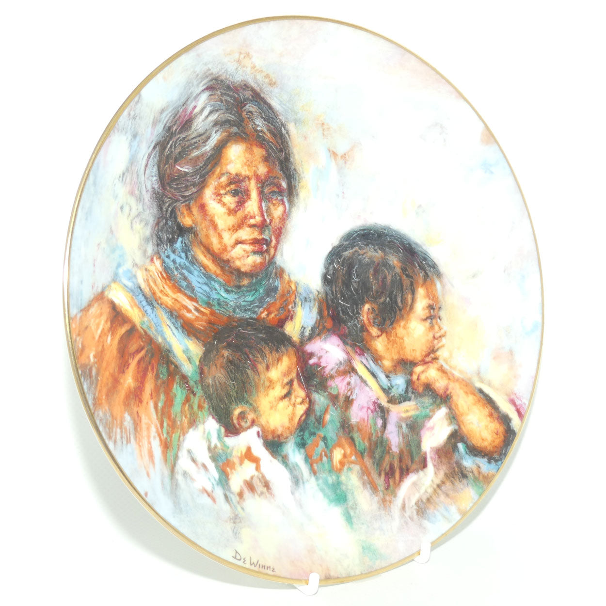 Royal Doulton Collectors International plate by Lisette De Winne #3 | Noble Heritage