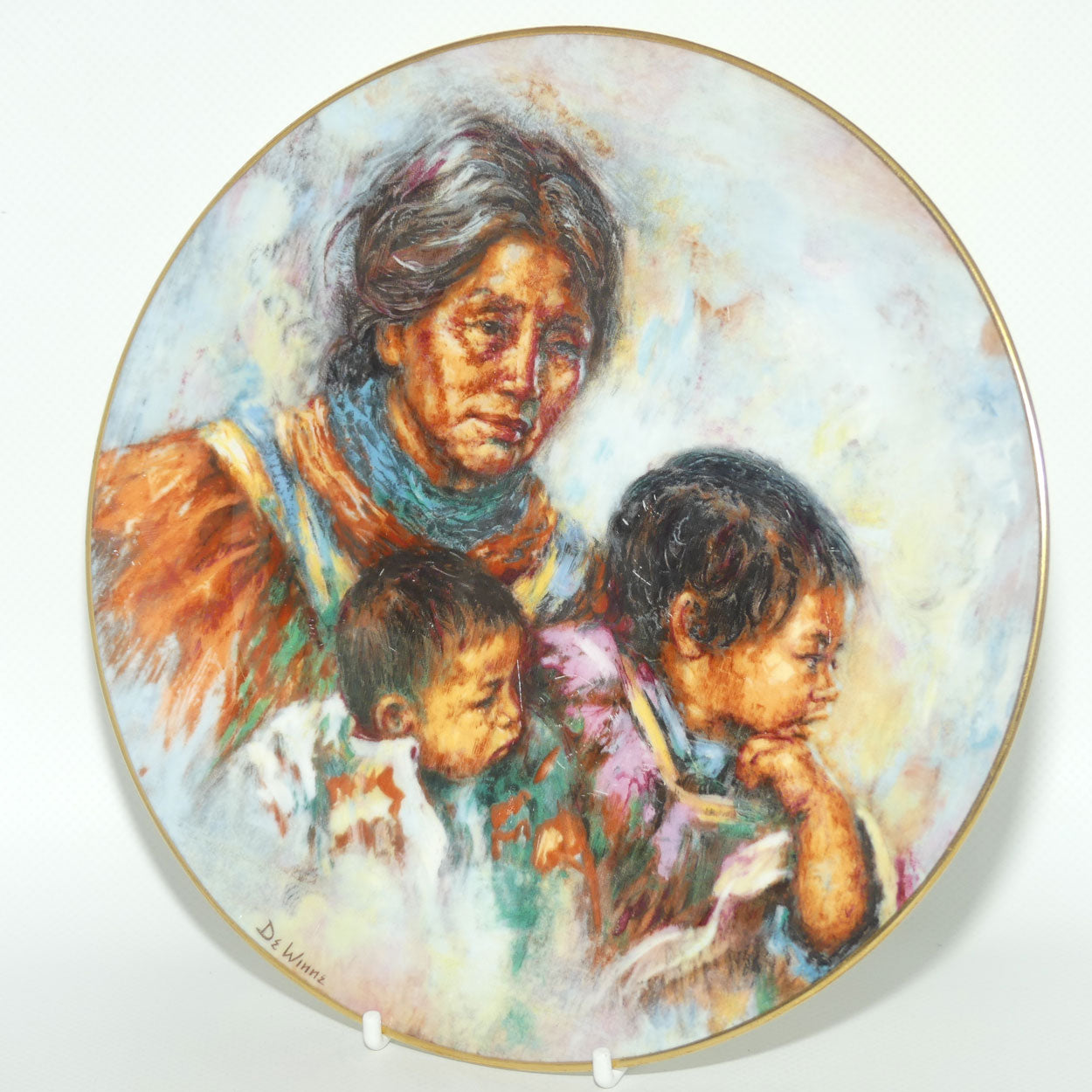 Royal Doulton Collectors International plate by Lisette De Winne #3 | Noble Heritage