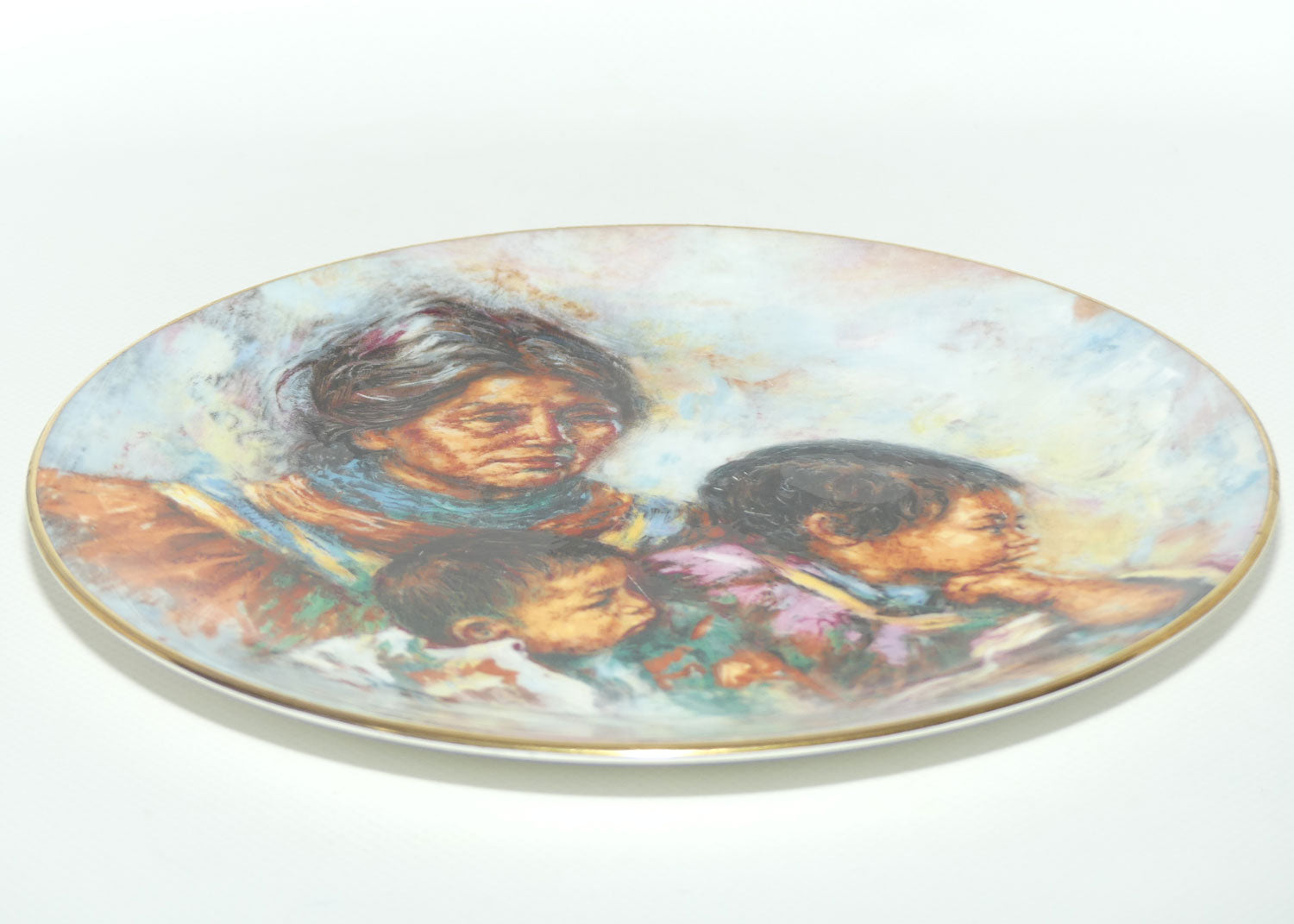 Royal Doulton Collectors International plate by Lisette De Winne #3 | Noble Heritage