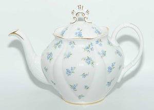 Royal Albert Bone China England Blue Heaven pattern 3 piece tea service