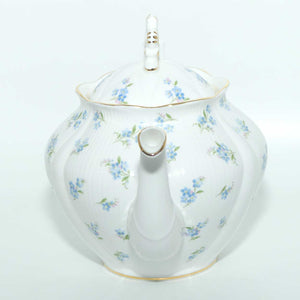 Royal Albert Bone China England Blue Heaven pattern 3 piece tea service