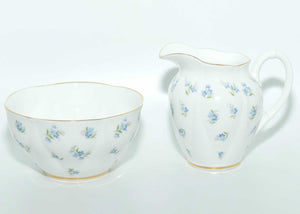 Royal Albert Bone China England Blue Heaven pattern 3 piece tea service