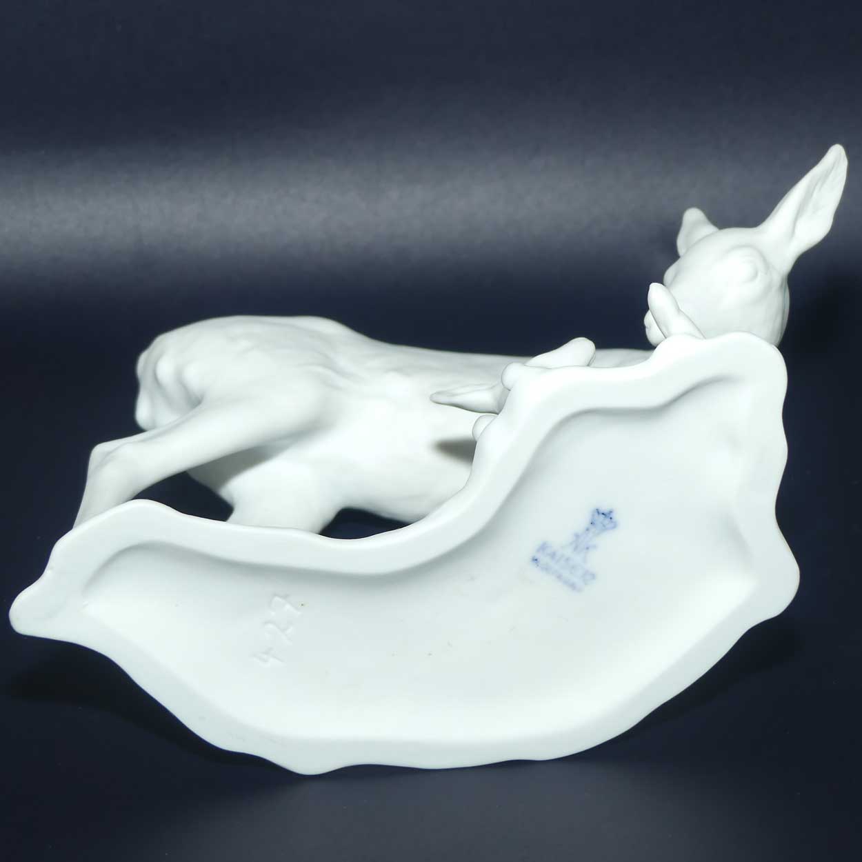 AK Kaiser West Germany Bisque figure | Wild Animals series | 427 Doe and Fawn