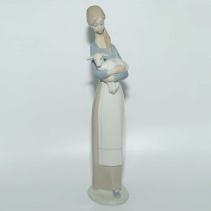 Lladro figure Young Girl with Lamb | #4505 | #3