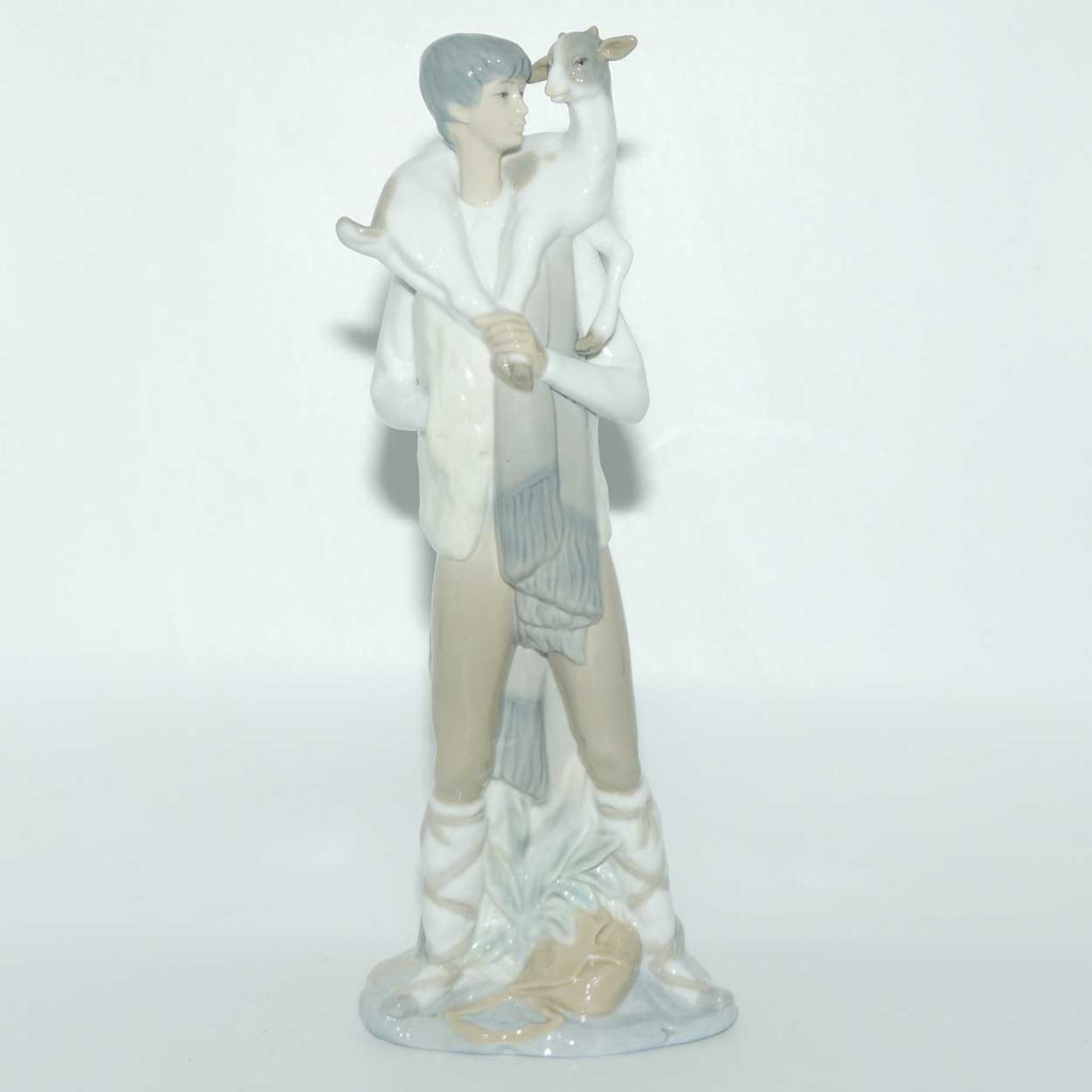 Lladro | Nao by Lladro figure Shepherd Boy with Goat | Lladro #4506