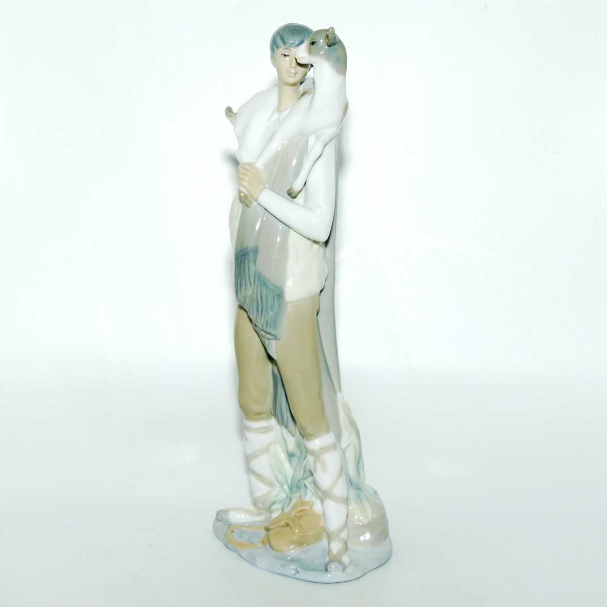 Lladro | Nao by Lladro figure Shepherd Boy with Goat | Lladro #4506