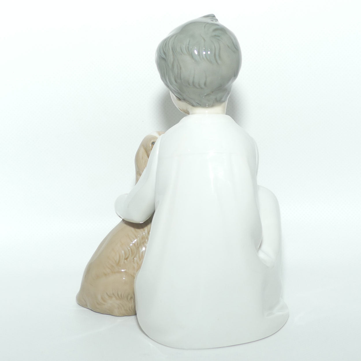 Lladro figure Boy with Puppy Dog | #4522