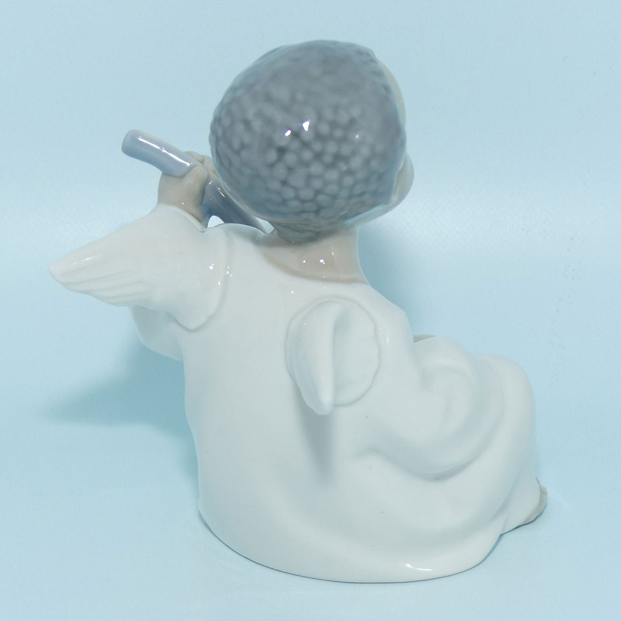 Lladro figure Angel | Dark | Strumming #4537