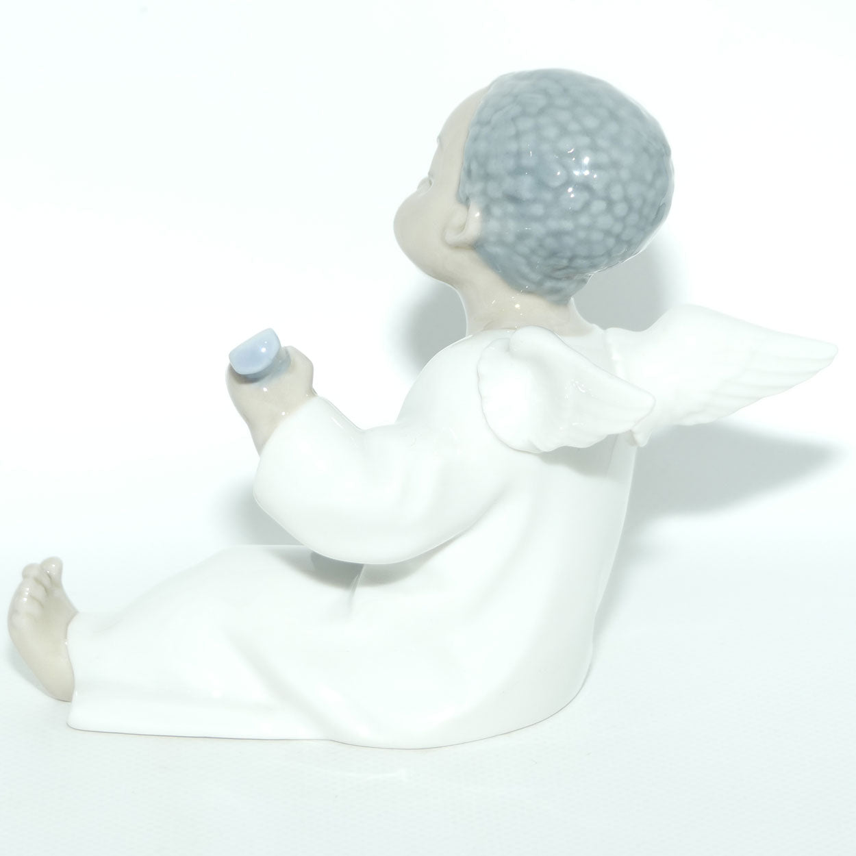 Lladro figure Angel | Dark | Strumming #4537 | figure only