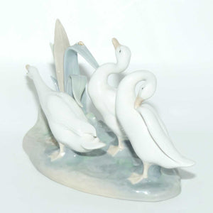 Lladro Three Geese figure group #4549