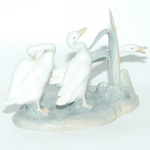 Lladro Three Geese figure group #4549