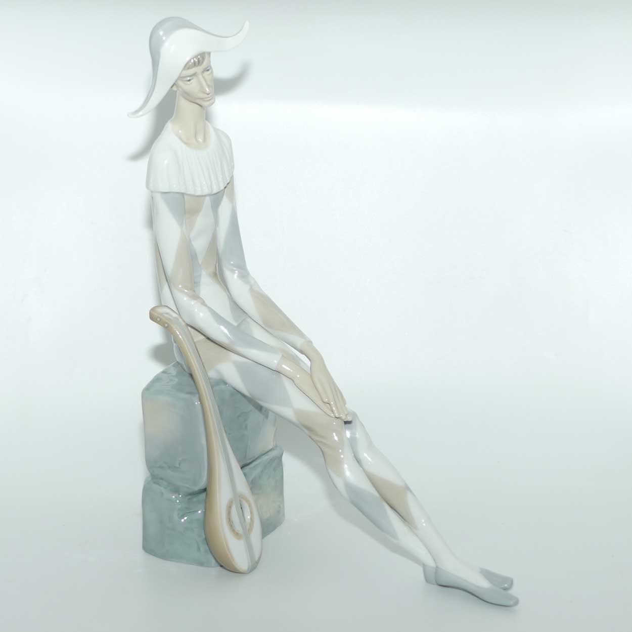 Lladro figure Sad Harlequin | #4558