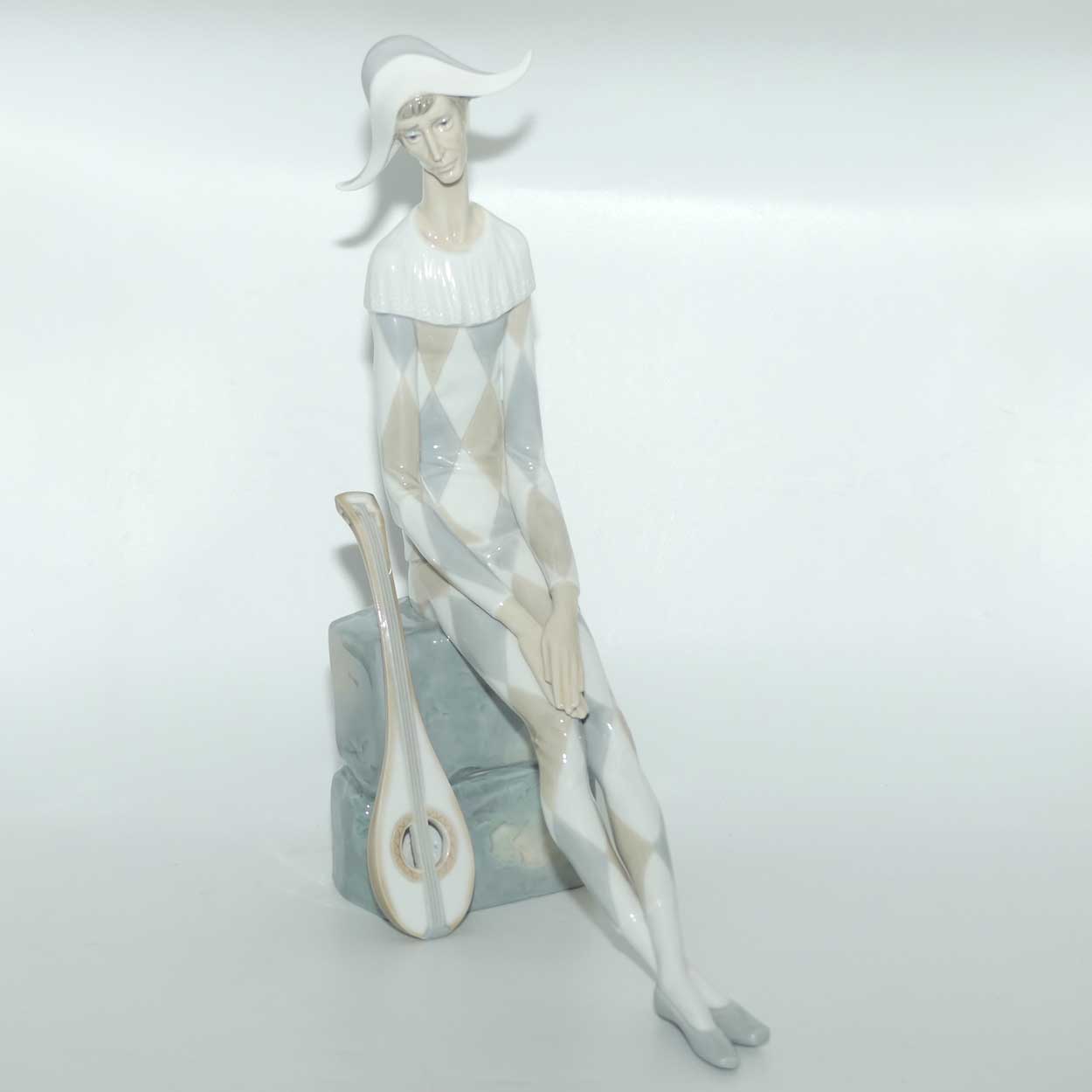 Lladro figure Sad Harlequin | #4558