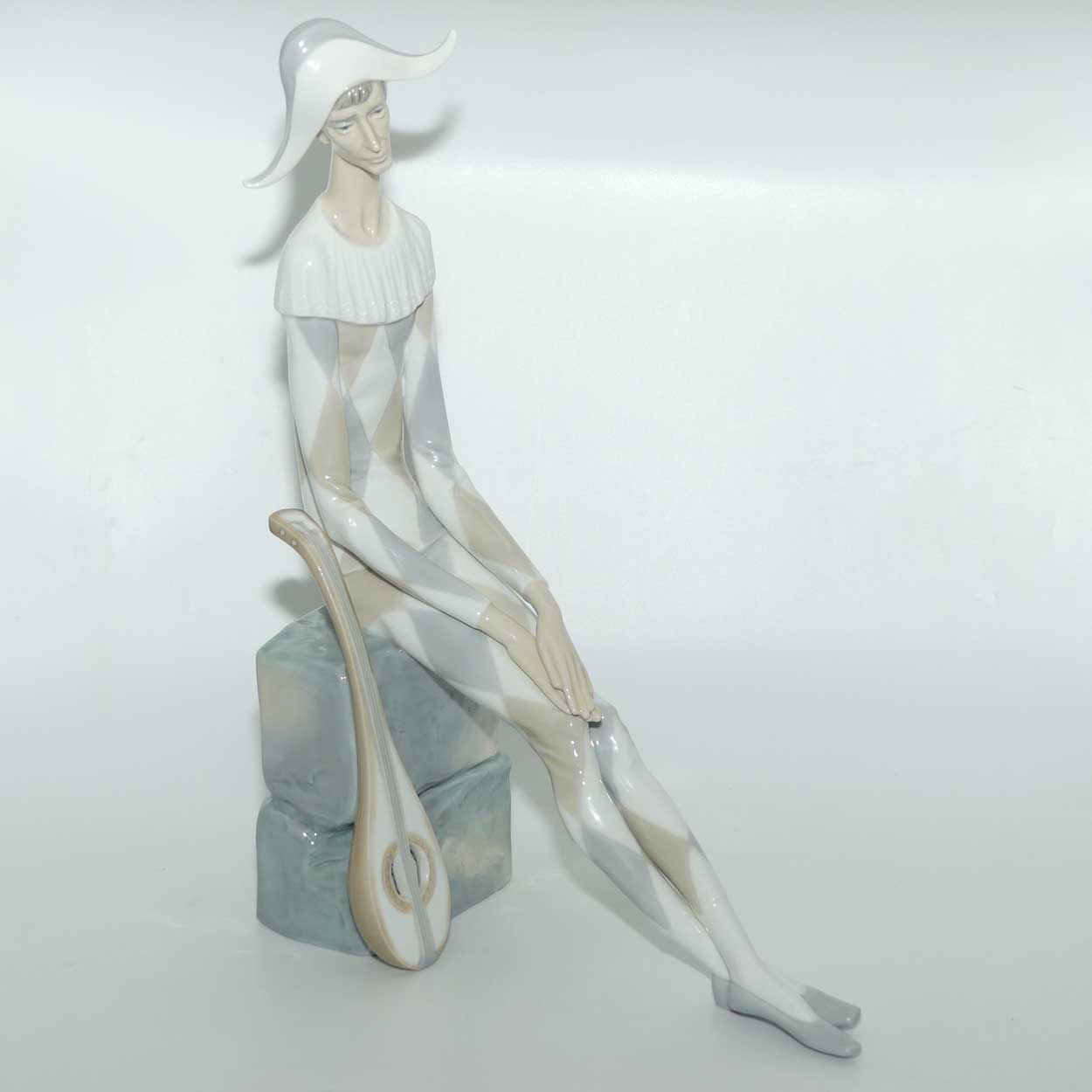 Lladro figure Sad Harlequin | #4558