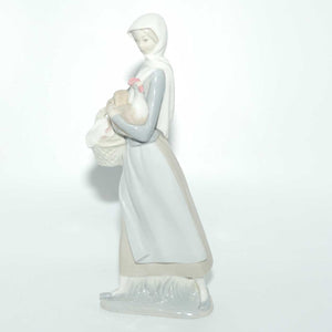 Lladro figure Girl with Cockerel #4591 | #3