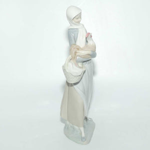 Lladro figure Girl with Cockerel #4591 | #3