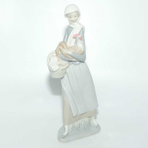 Lladro figure Girl with Cockerel #4591 | #3