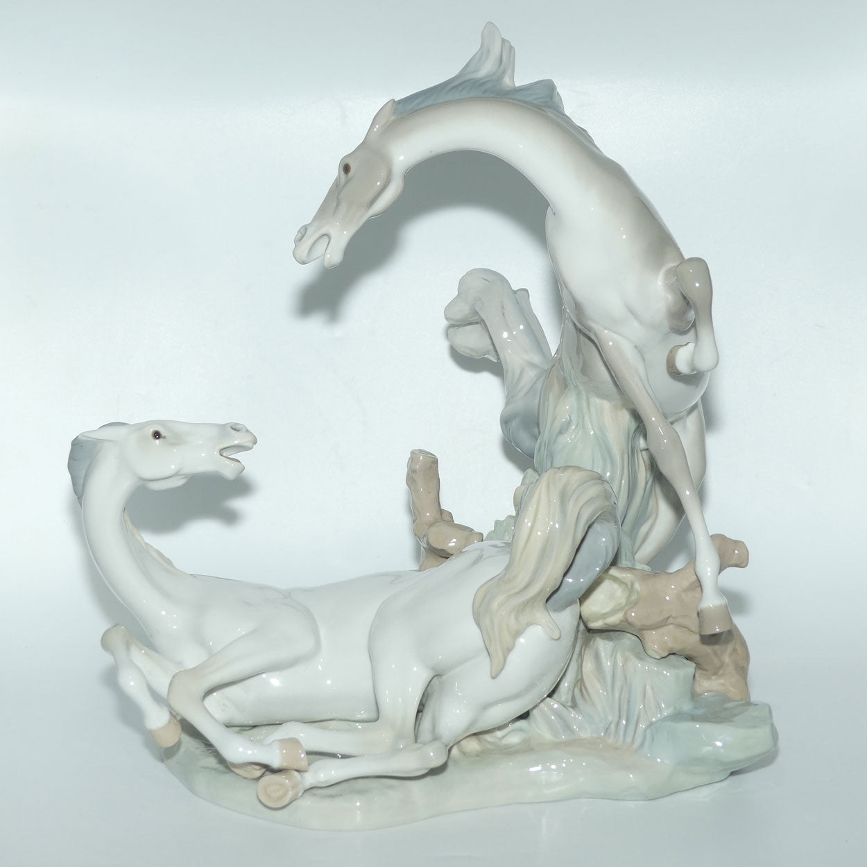 Lladro figure Playful Horses | #4597