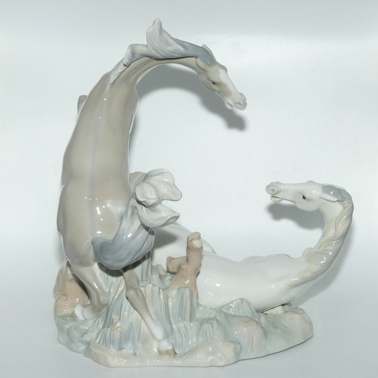 Lladro figure Playful Horses | #4597