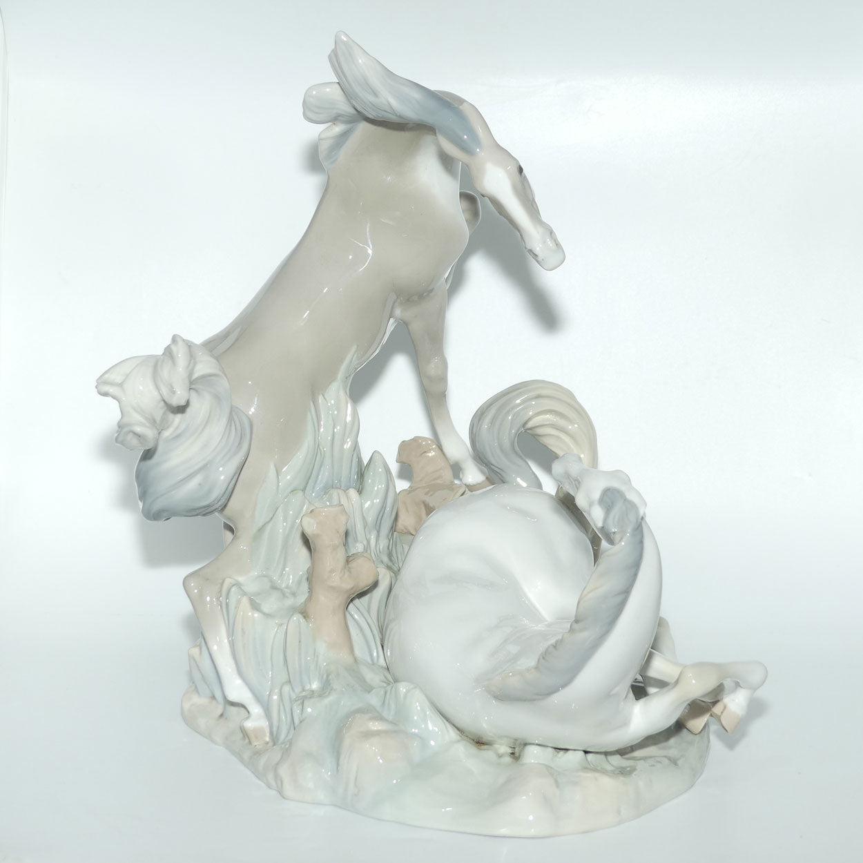 Lladro figure Playful Horses | #4597