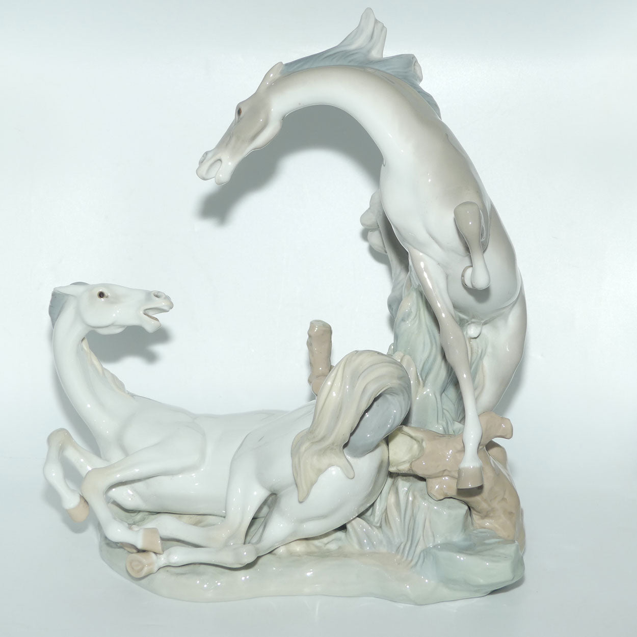 Lladro figure Playful Horses | #4597