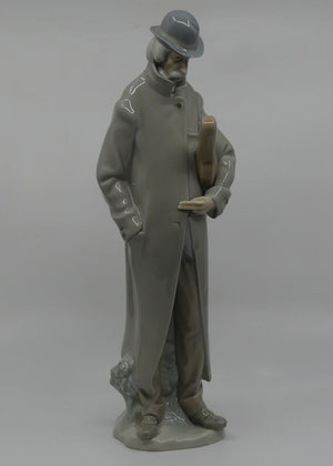 Lladro figure Old Man with Violin #4622