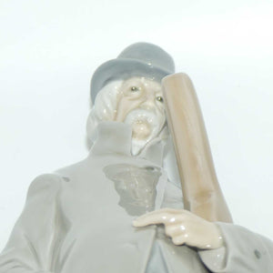 Lladro figure Old Man with Violin #4622